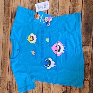 NWT Baby Shark 4T Tee